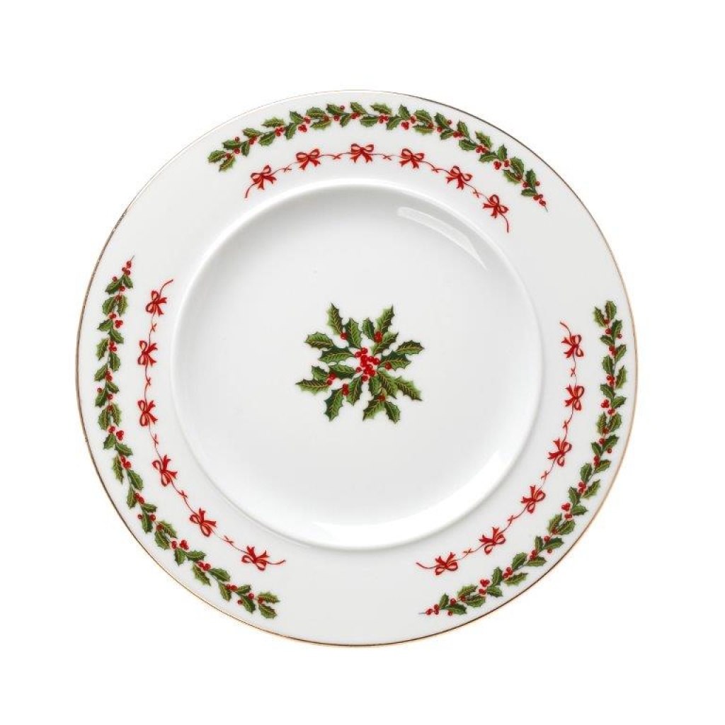 Set4 Πιάτα Noel Φρούτου Πορσελάνη 19cm