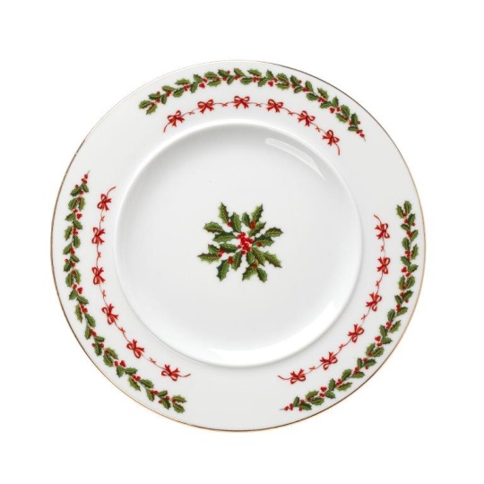 Set4 Πιάτα Noel Φρούτου Πορσελάνη 19cm