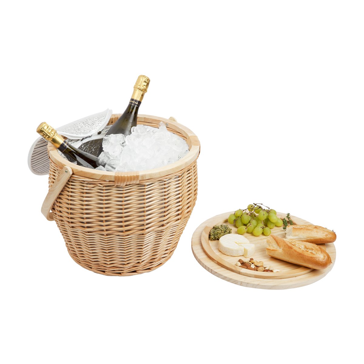 SUNNYLIFE ROUND PICNIC COOLER BASKET Παπαχατζής Home