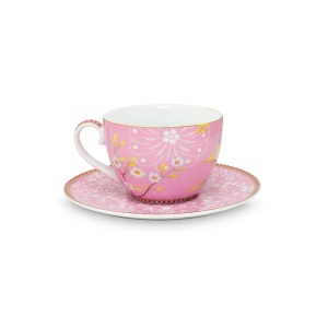 0020231_floral-cappuccino-cup-saucer-early-bird-pink