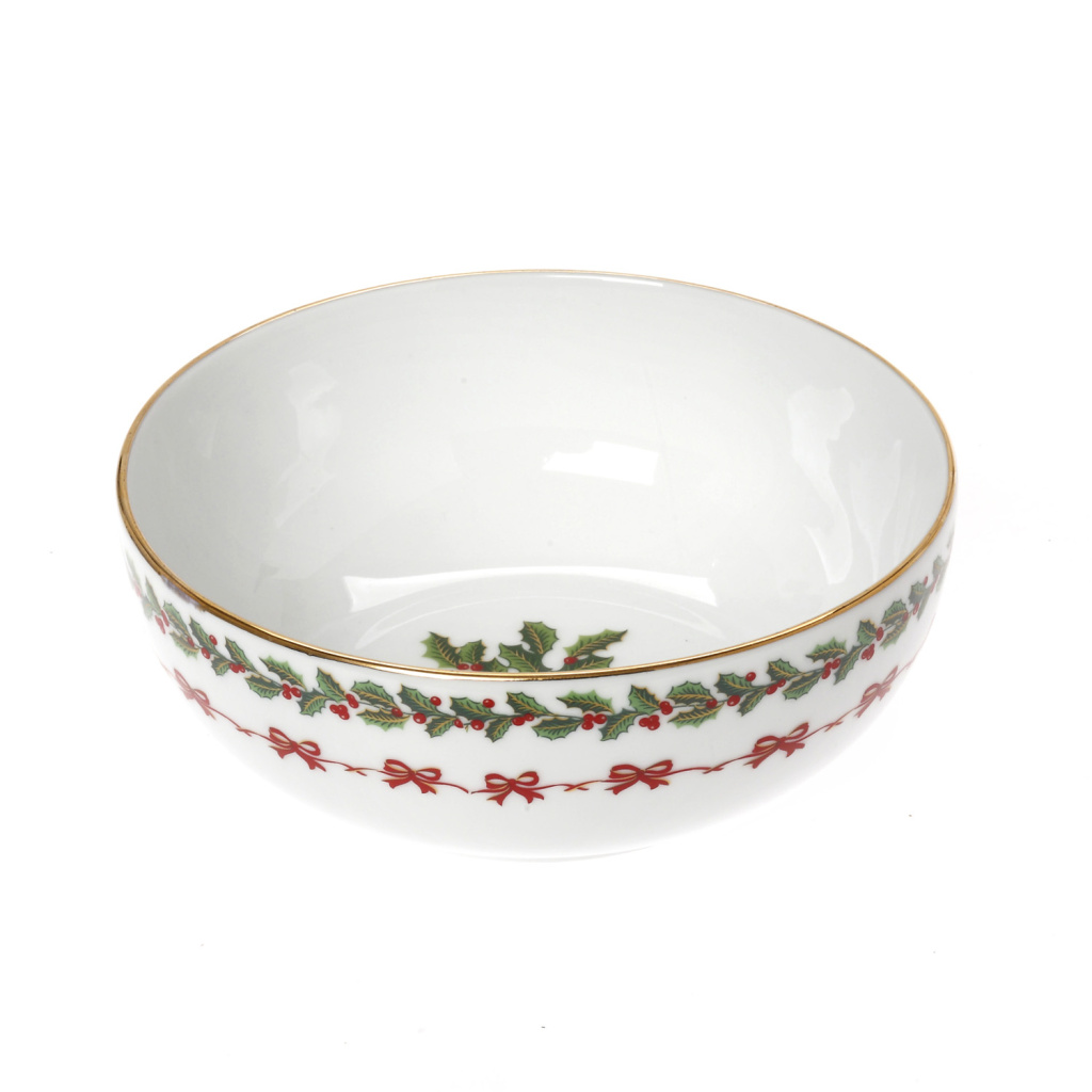 Set4 Μπολ Noel Κονσομε Πορσελάνη 16cm