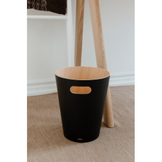 Κάδος Απορριμμάτων Woodrow Can 2G Black