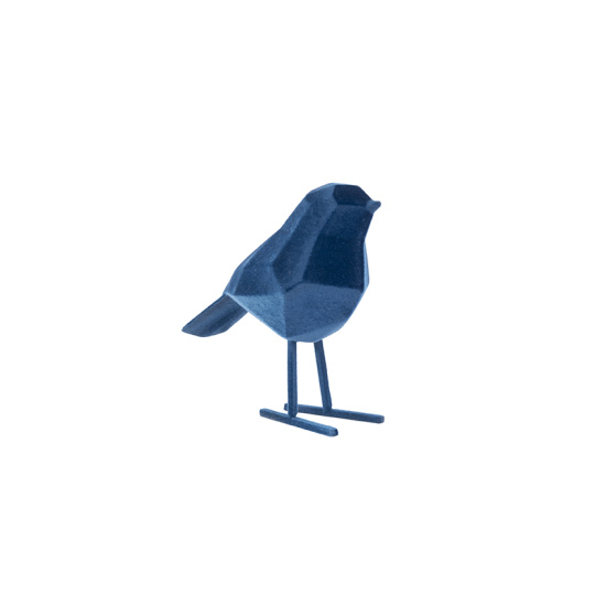 ΔΙΑΚΟΣΜΗΤΙΚΗ ΦΙΓΟΥΡΑ SMALL BIRD DARK BLUE ΠΟΛΥΡΕΖΙΝΗ 17ΕΚ