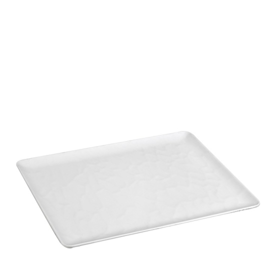 White Δισκοσ Μπουφε Gn2/4 53Χ16,2Εκ Wavy Matte Μελαμινησ 6τμχ