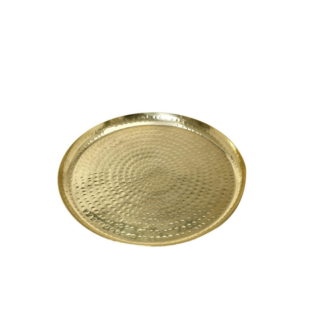 Dis. Pandora Gold Πλατω Αλουμ.στρογγ.  Σφυρηλατο  Κουπ 19.5Εκ 4τμχ
