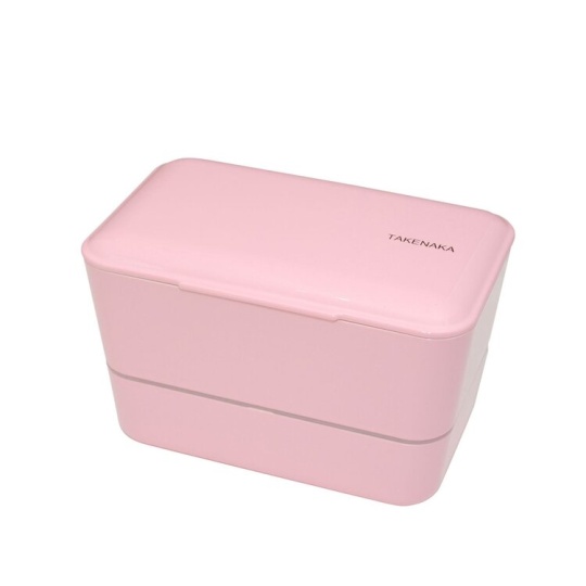Bento Bite Box Dual Candy Pink - Takenaka