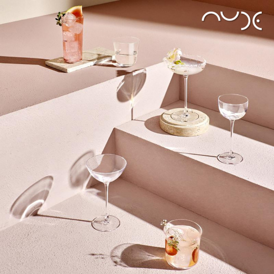 Nude Savage Water Set6 260Cc H: 8.15 D: 8.2 P/1296 Gb6.Ob24. 2τμχ