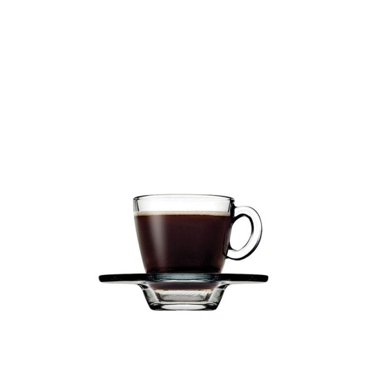 Aqua Cup And Saucer Espresso Tempered 72Cc P/2016 Gb6.Ob24 (Sm)