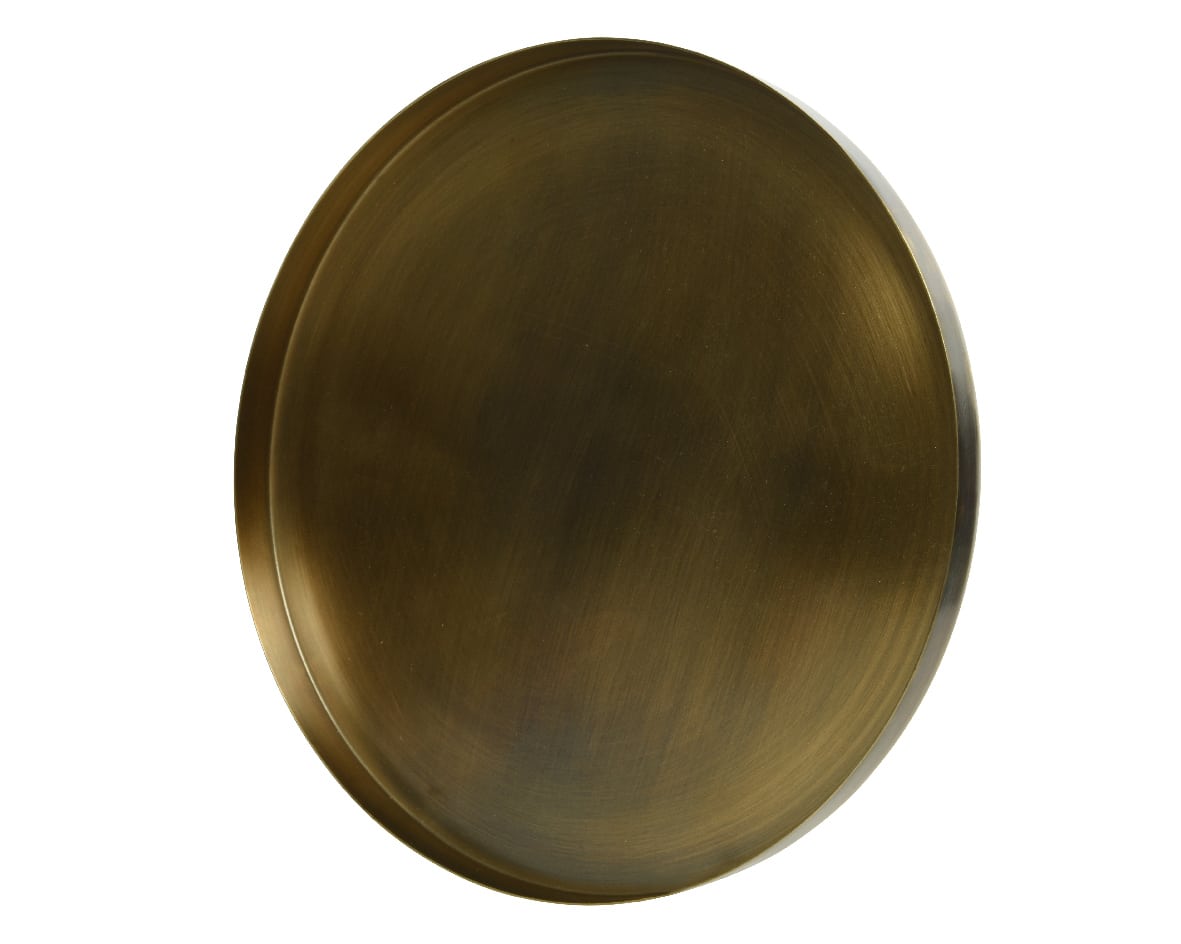 Δίσκος Μεταλλικός Bronze Antique 25cm