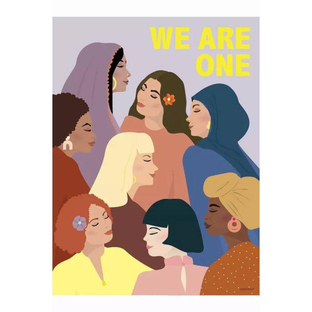 Vissevasse - Αφίσα 30x40cm We Are One