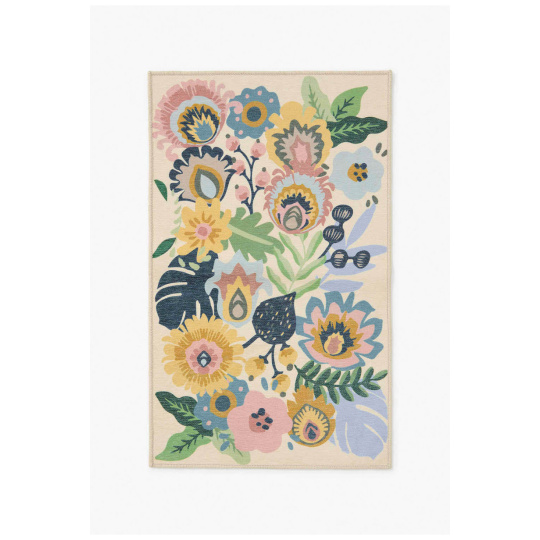 Calma House - Πατάκι Fleur 45x75cm Multicolor