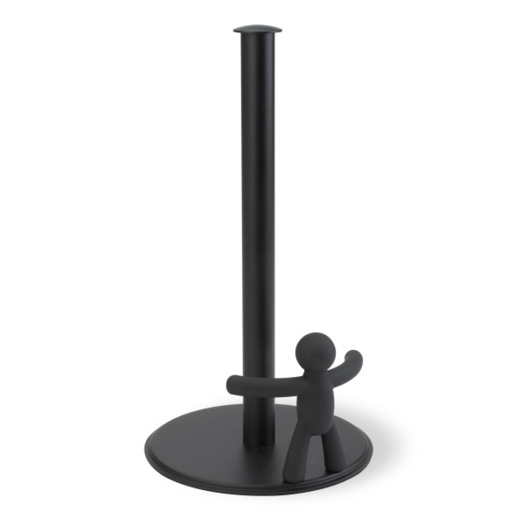 Βάση για Χαρτί Κουζίνας Buddy Μαύρη 32cm