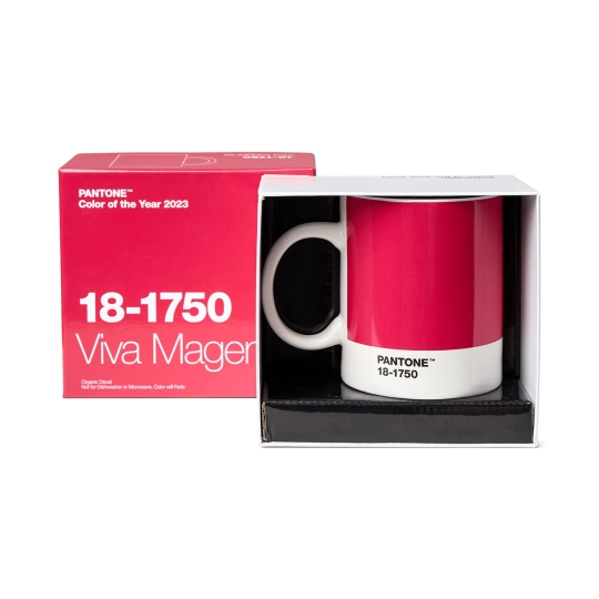 Κούπα Mug Χρώμα Της Χρονιάς 2023 Πορσελάνη Viva Magenta 340ml