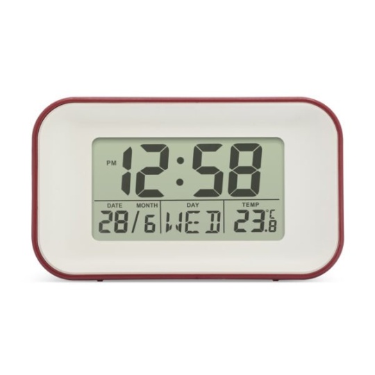 Acctim - Ψηφιακό Ρολόι/Ξυπνητήρι Alta Spice Red