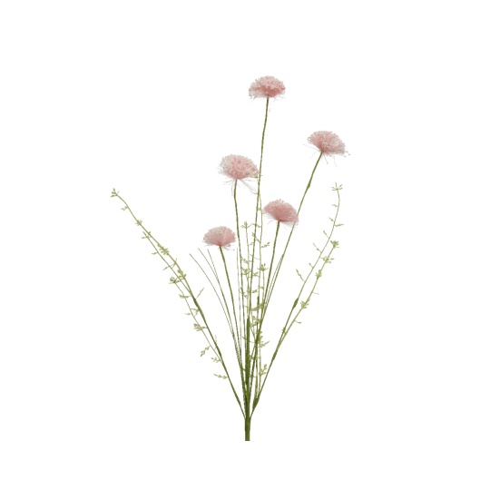 Λουλούδι σε Κλαδί Ροζ Η60cm