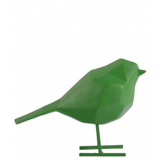 Διακοσμητική Φιγούρα Πουλί Πράσινο W7xH12.5xD17