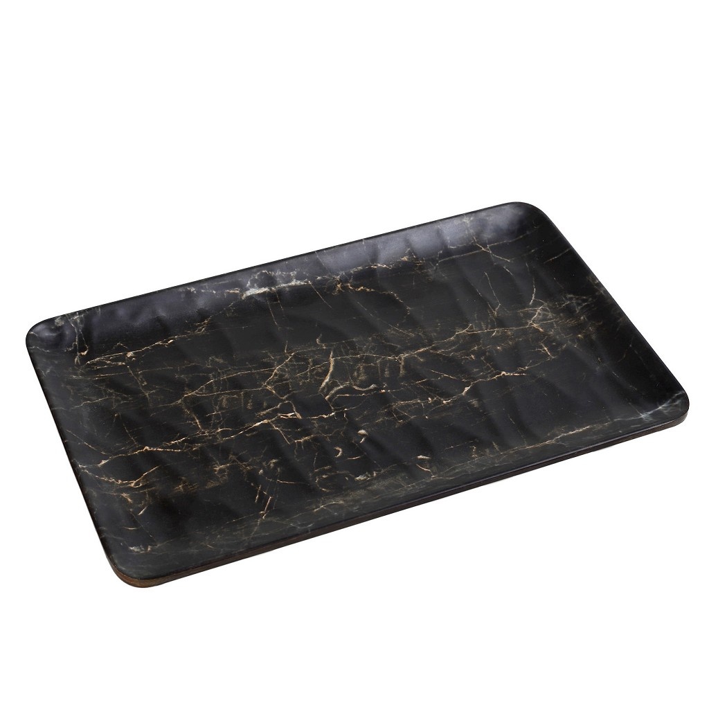 Black Wood Πιατελα Hybrid Ορθογ. Gn1/1 53Χ32,5Εκ. 6τμχ