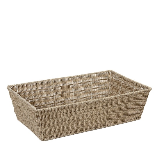 Καλαθι Synth. Rattan Gn1/1 Μπεζ 53Χ32,5Χ15Εκ  (Sma)