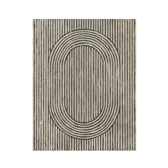 Brookpace Lascelles - Art Print Abstract Cedar Grooves I Με Ξύλινη Κορνίζα