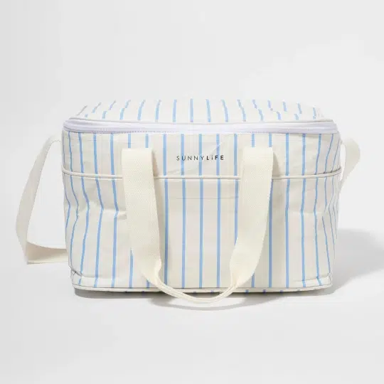 Τσάντα Cooler Le Weekend Mid Blue-Cream