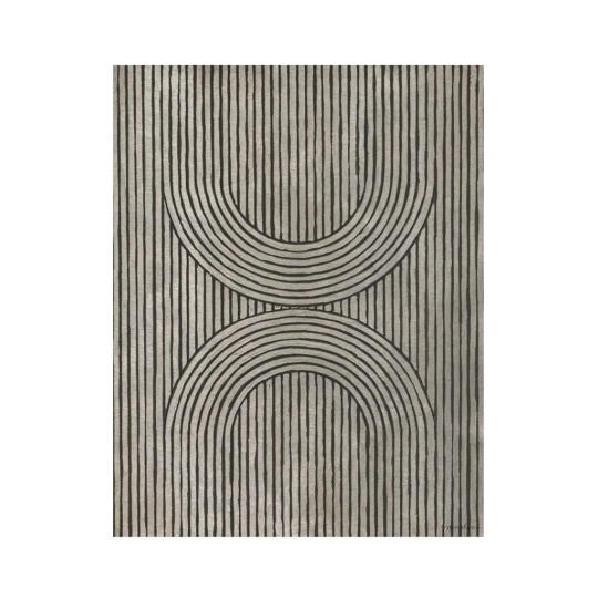 Brookpace Lascelles - Art Print Abstract Cedar Grooves II Με Ξύλινη Κορνίζα
