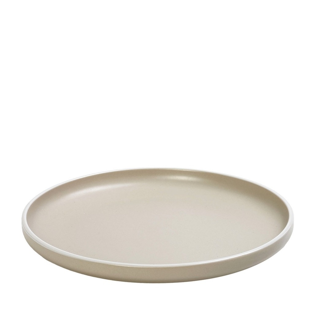 Mood Beige Πιατο Ρηχο Στρογγ. Nordic/Step 27,3Χ27,3Χ3,5Εκ (Smb) 6τμχ