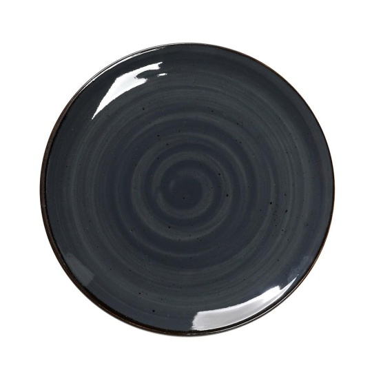 Terra Grey Πιατο Ρηχο 26Χ2.5Εκ 6τμχ