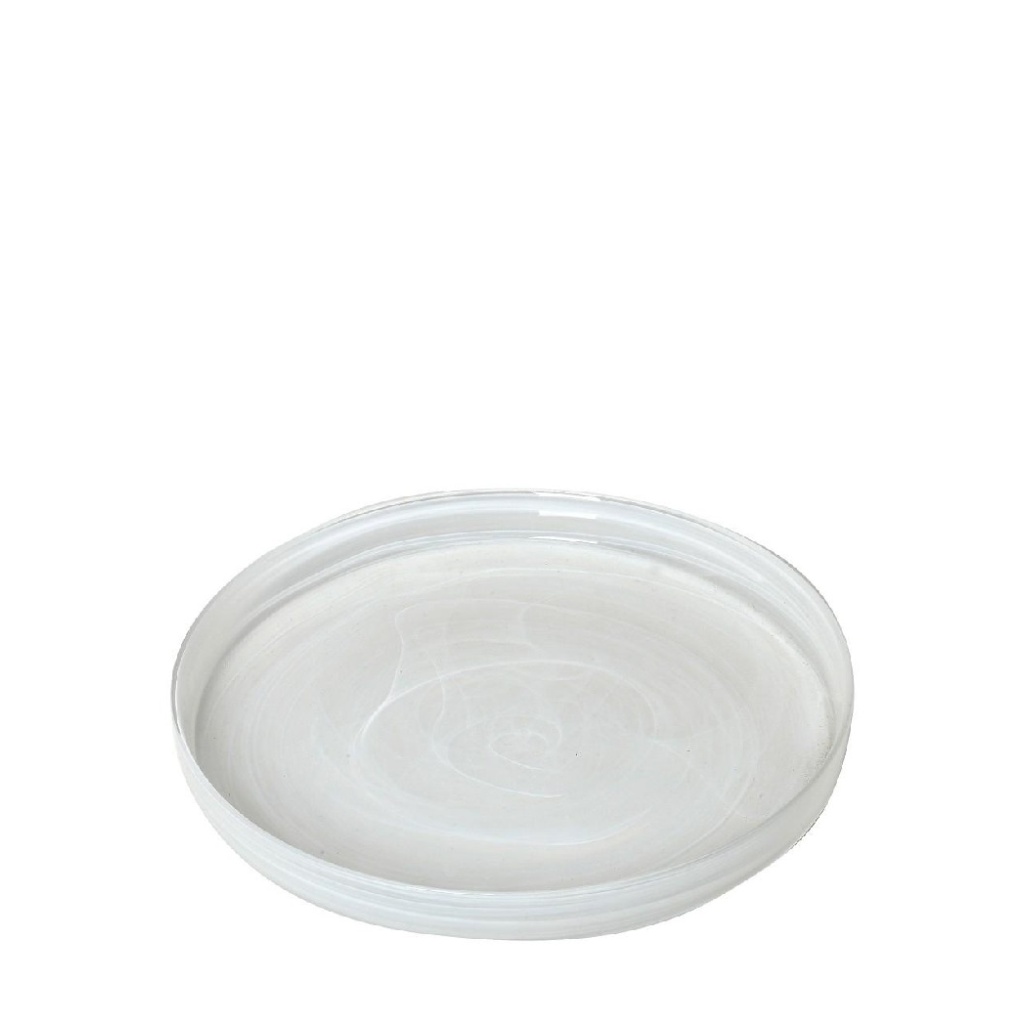 Dis. Atlas Πιατο  Alabaster  Λευκο 21Εκ 6τμχ