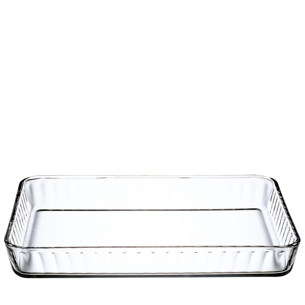 Χ.συσκ. Borcam Rect. Tray Tempered 40X27X6Cm 3800Cc P/168 Ob6 (Smb) 3τμχ