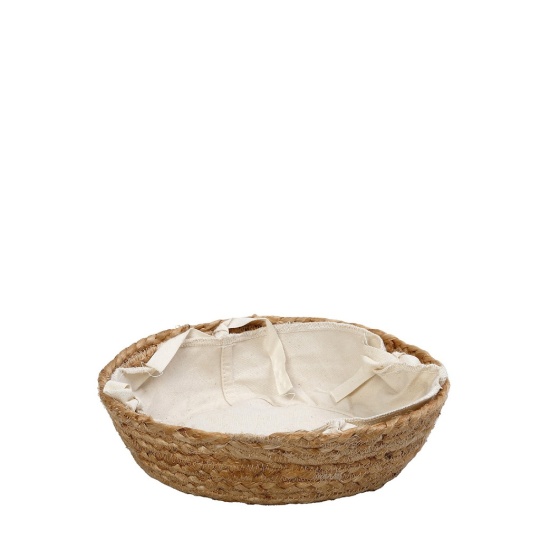 Dis. Καλαθι Στρογγ. Γιουτα Με Υφασμα Cotton 24X7Ek 3τμχ