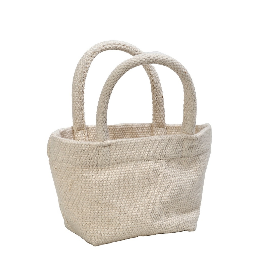 Dis. Τσαντα Με Λαβεσ Jute/Cotton 25X8X13-23Ek 3τμχ