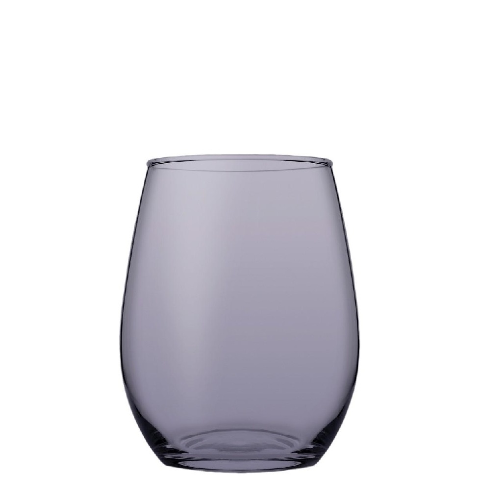 Dis. Amber Purple White Wine 350Cc D:8 H:10 P/1008 Gb6.Ob24. (Smc) 6τμχ