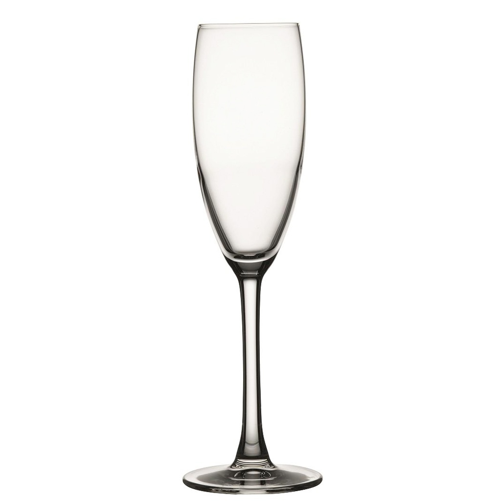Nude Reserva Flute S/6  170Cc H: 22.5Cm. Plt/576 Gb6.Ob24. 2τμχ