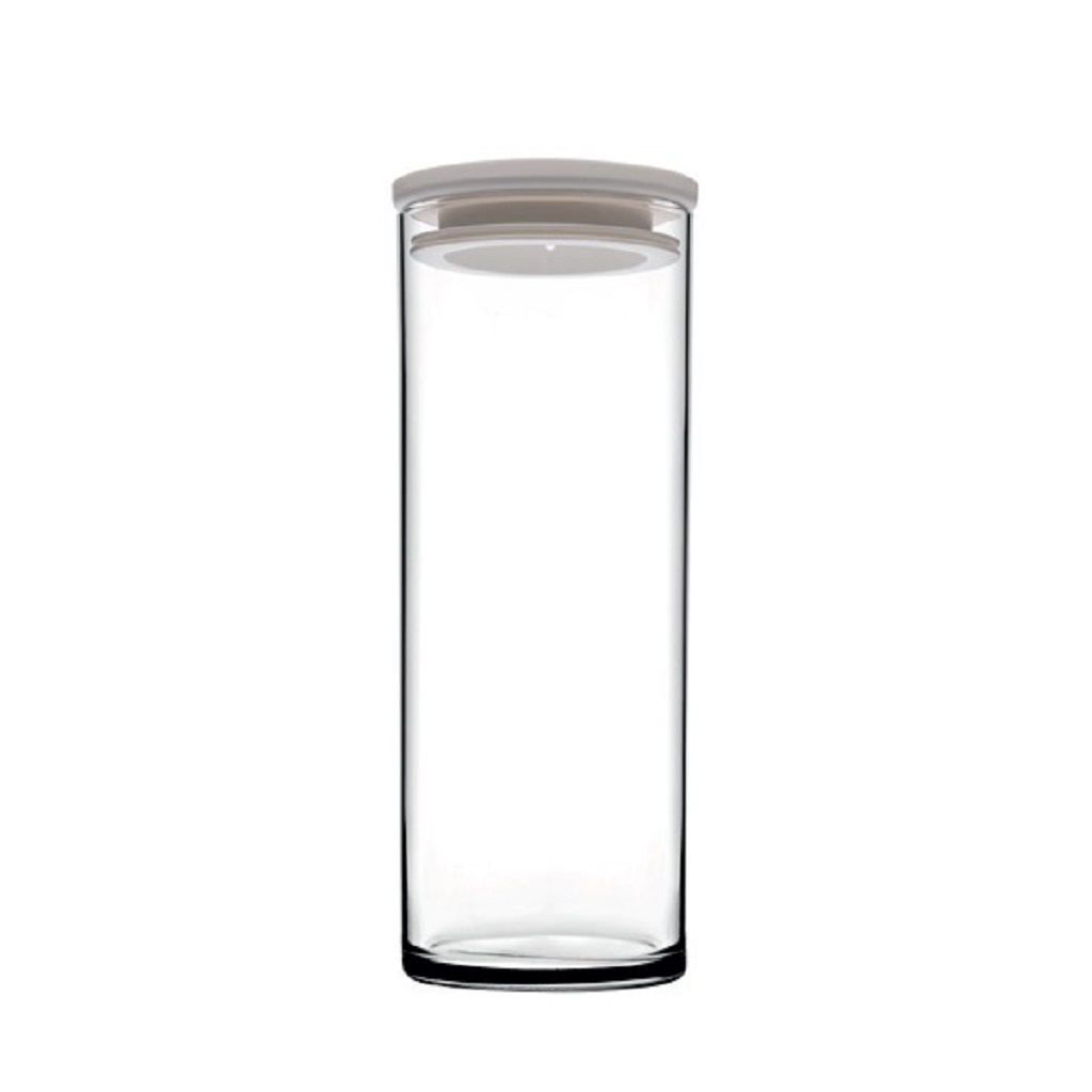 Breakfast Club Jar W/White Lid 1230Cc H: 23,4 P/384 Gb2.Ob8 2τμχ