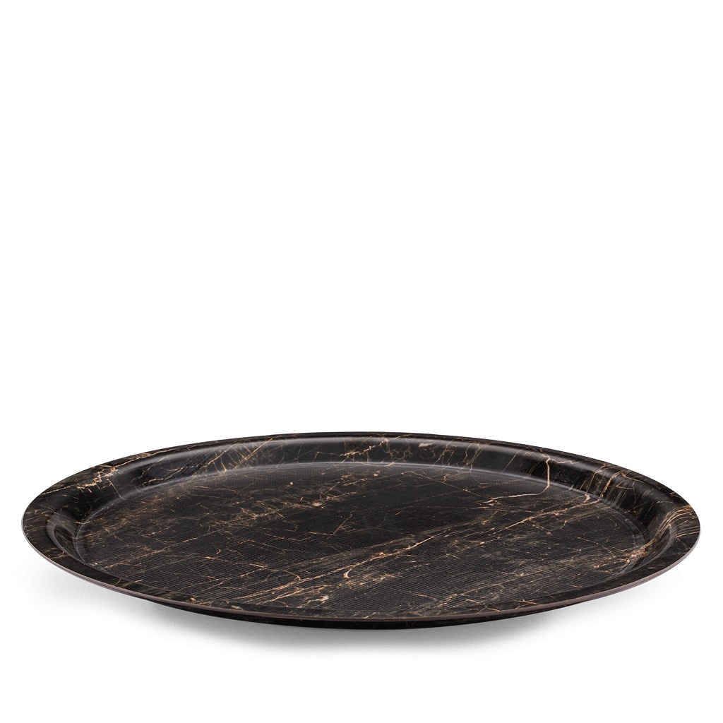 Hybrid Black Wood Non-Skid Δισκοσ Στρογγ. 43Χ43Εκ 2τμχ
