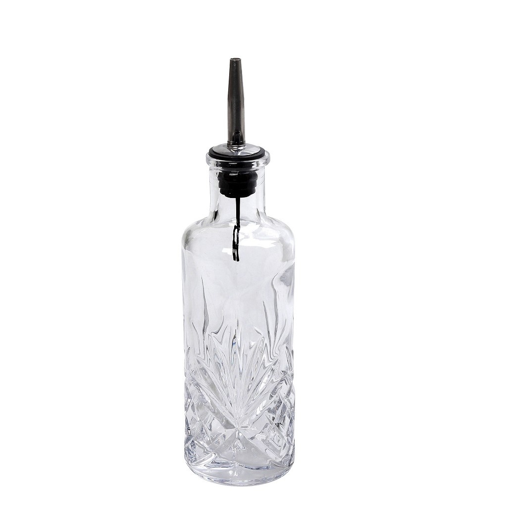 Δοχειο Με Στομιο Ροησ Γυαλ. 250Ml 6,2Χ17,5Εκ 2τμχ