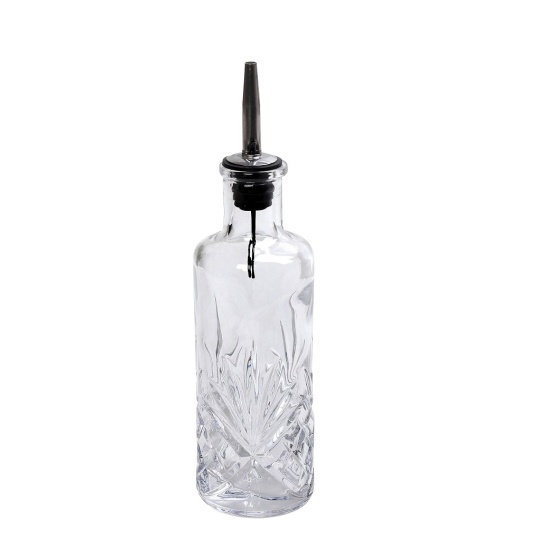 Δοχειο Με Στομιο Ροησ Γυαλ. 250Ml 6,2Χ17,5Εκ 2τμχ