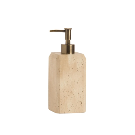 Andrea House - Μαρμάρινη Αντλία Για Σαπούνι Travertine Marble