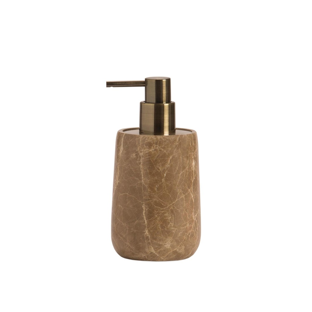Andrea House - Μαρμάρινη Αντλία Για Σαπούνι Brown Marble