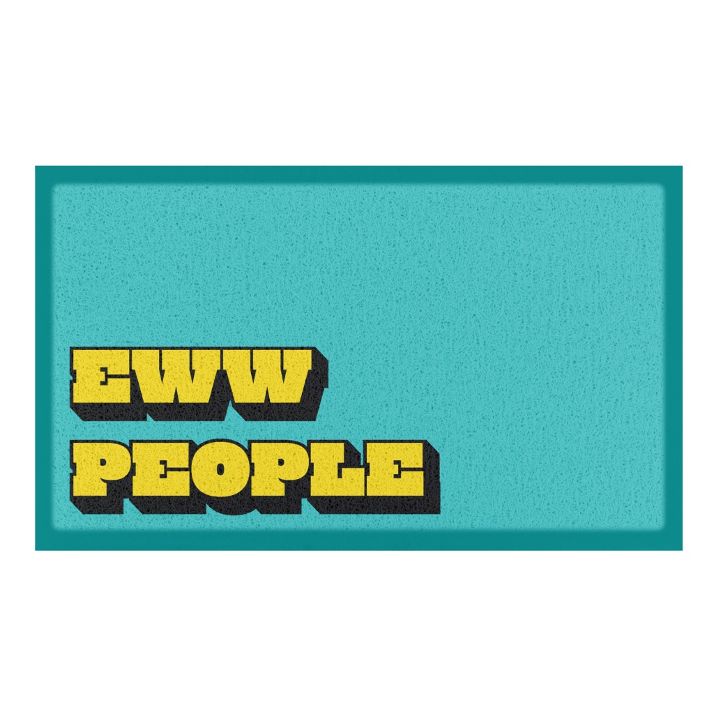 Artsy Mats - Χαλάκι Εισόδου Eww People 70x40cm