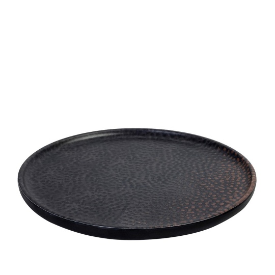 Sunset Melamine Πιατο Ρηχο Στρογγ. Καφε D28Χ2Εκ 4τμχ