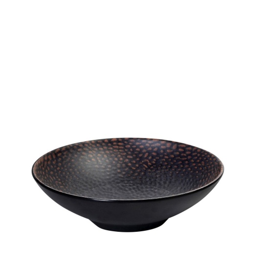 Sunset Melamine Πιατο Βαθυ Στρογγ. Καφε D20,3Χ6Εκ 4τμχ