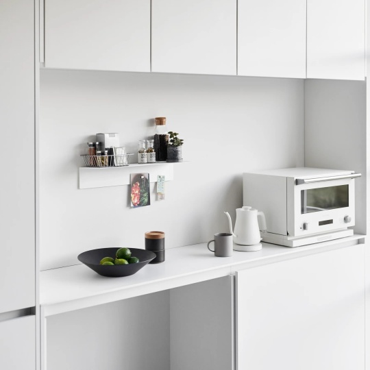 Yamazaki - Επιτοίχιο Ράφι Με Μαγνητική Επιφάνεια 50cm Tower WH