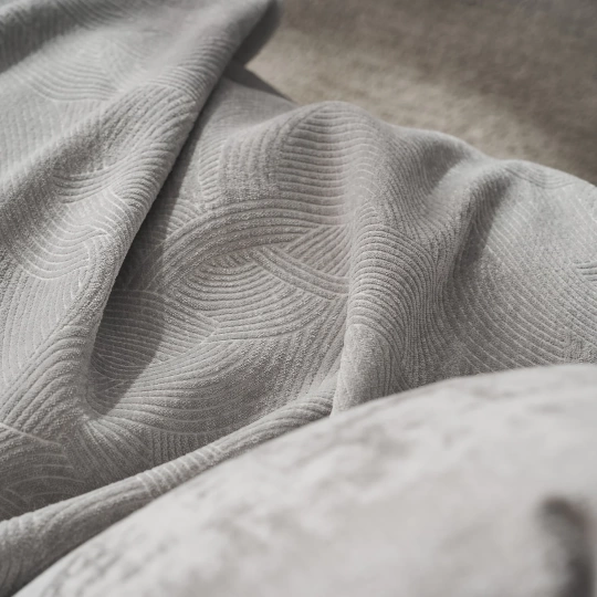 Ριχτάρι για Τριθέσιο Καναπέ Nimbus Cloud Grey 180x310cm