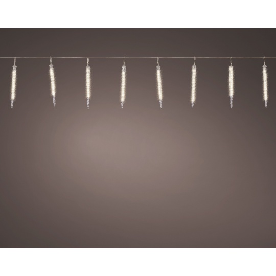 Set 8 Led Σταλακτίτες Θερμού Φωτισμού Outdoor 280x28cm