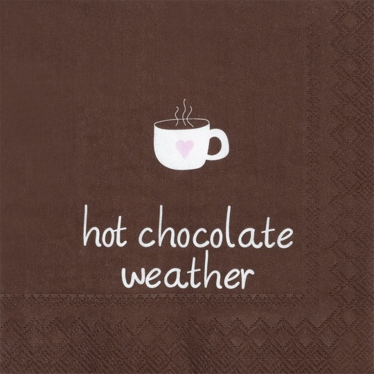 Raeder - Χαρτοπετσέτα Cocktail Hot Chocolate