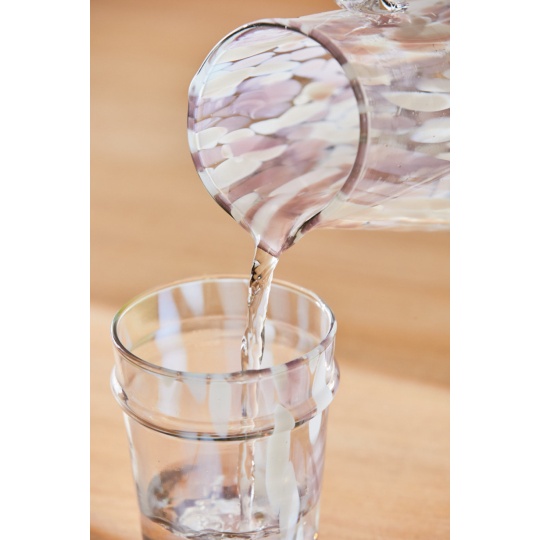 Calma House - Γυάλινη Κανάτα Beira Pink