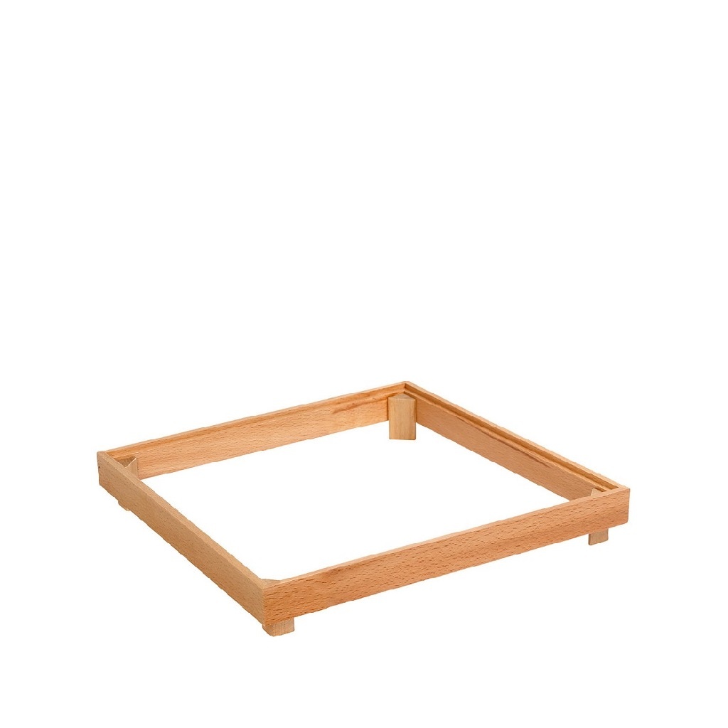 Wood-Well Βαση Ισια Ξυλινη Στοιβαζ. Gn1/2 34X28X5Ek 2τμχ
