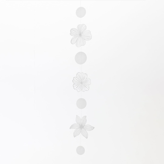 Raeder - Χάρτινη Γιρλάντα Silhoutte Blossom 116cm