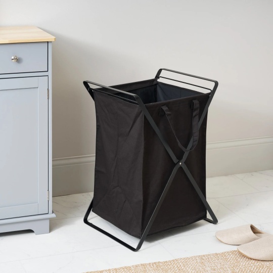 Yamazaki - Πτυσσόμενο Καλάθι Για Άπλυτα Hamper Tower Large BK